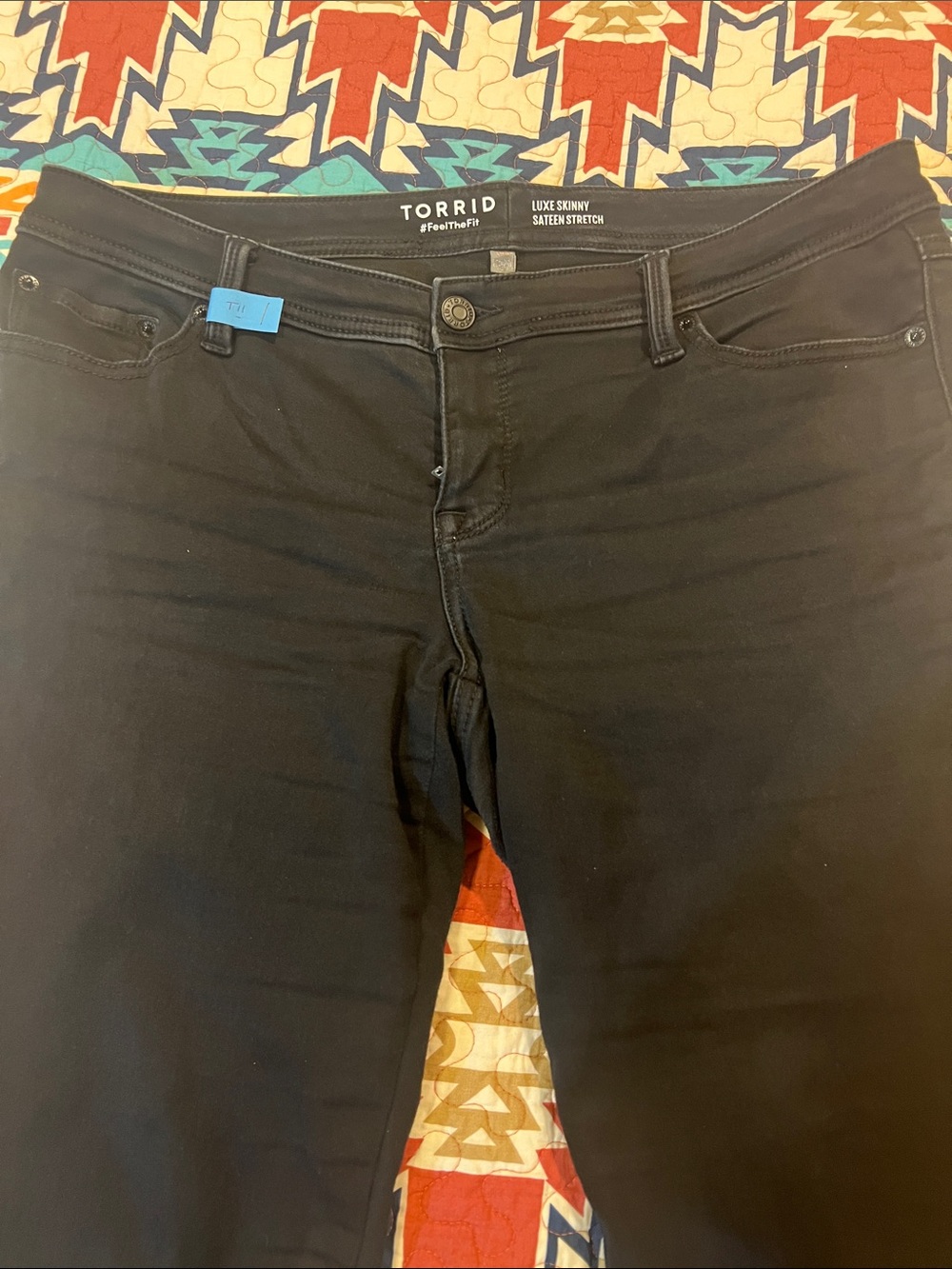 torrid Black Luxe Skinny Jeans - Satin Stretch